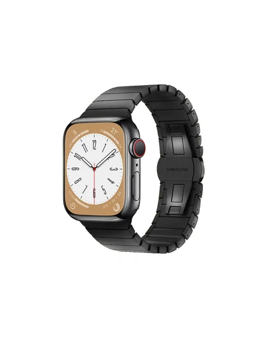 Apple Watch 42mm Kr416 Huks Kordon (saat Değildir) - Siyah