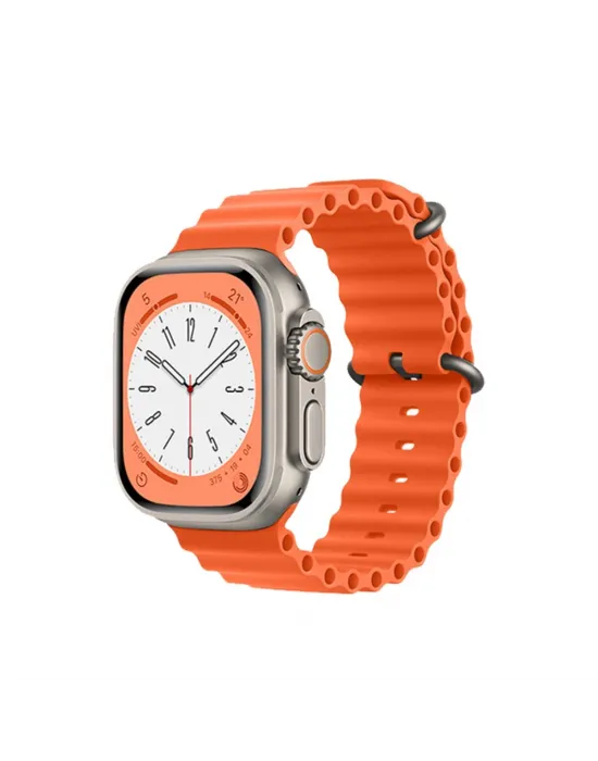 Apple Watch 42mm Ocean Kordon (saat Değildir) - Turuncu