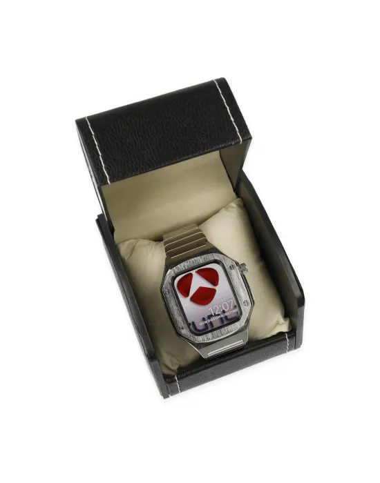 Apple Watch 45mm Kr409 Metal Kordon (saat Değildir) - Gümüş
