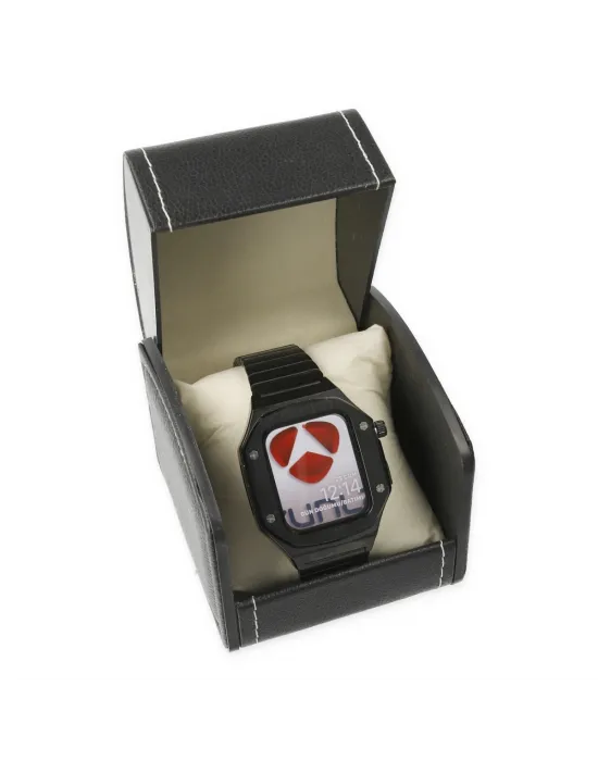 Apple Watch 45mm Kr409 Metal Kordon (saat Değildir) - Siyah