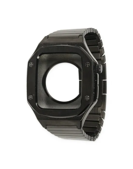 Apple Watch 45mm Kr409 Metal Kordon (saat Değildir) - Siyah