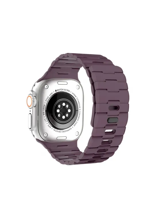 Apple Watch Ultra 49mm Wowen Kordon (saat Değildir) - Bordo