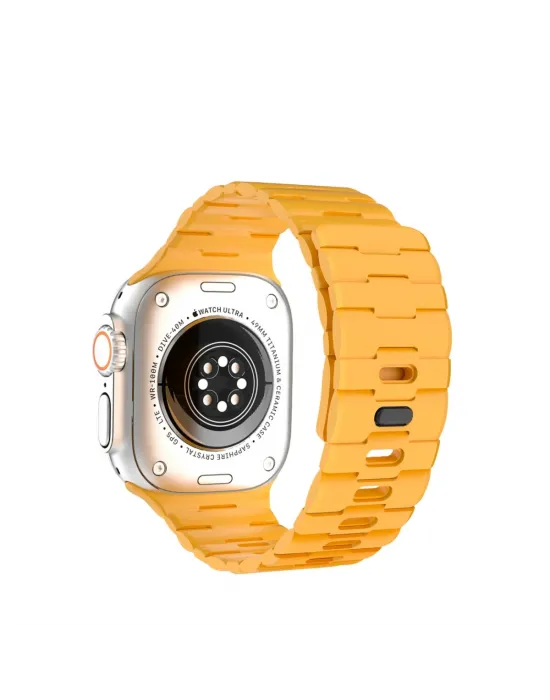 Apple Watch Ultra 49mm Wowen Kordon (saat Değildir) - Sarı