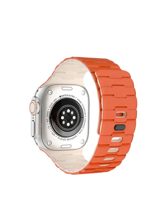 Apple Watch Ultra 49mm Wowen Kordon (saat Değildir) - Turuncu