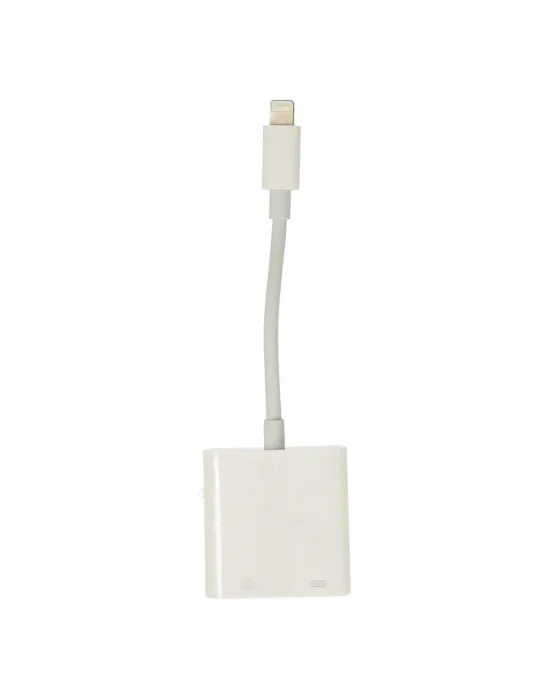 Apr22 Iphone Otg 2in1 - Beyaz