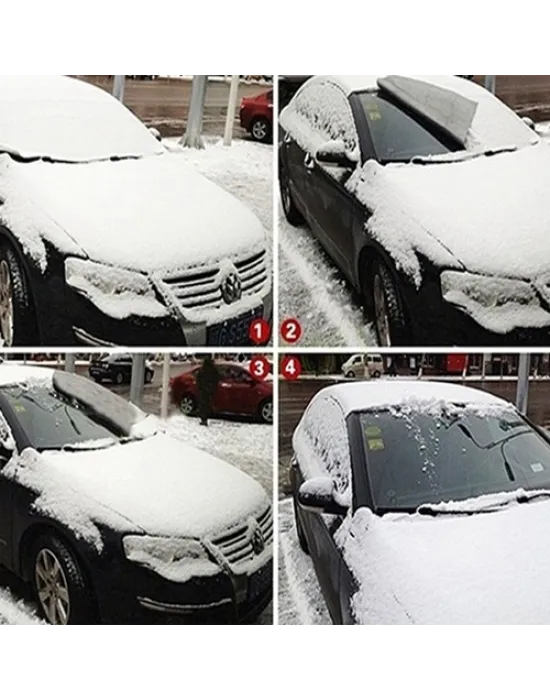 Araç Ön Cam Buzlanma Önleyici Branda