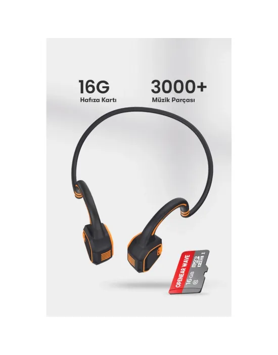 As9 Suya Dayanıklı Bluetooth Kulaklık - Siyah