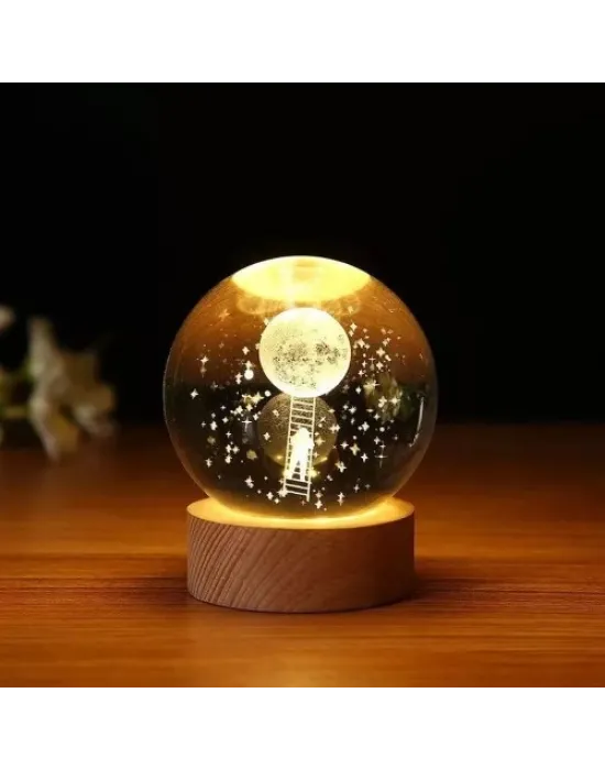 Astronot Tasarımlı Işıklı Küre