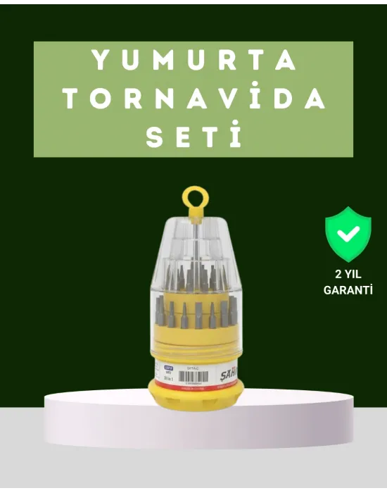 Ateşe Dayanıklı Tornavida Seti Elektronik Tamir İçin Çok Uçlu