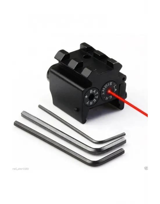 Avcılık, Tabanca için 20mm ray, Kırmızı Noktalı Lazer L2030