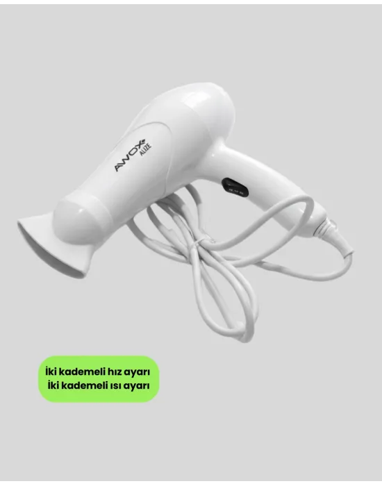 Awox Mini Fön Beyaz