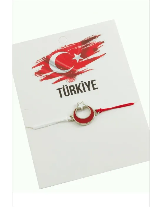 Ay Yıldız İp Bileklik