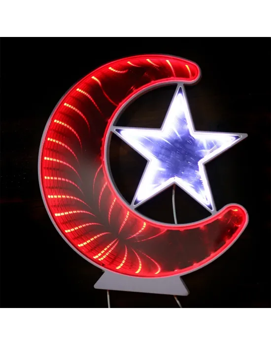 Ay Yıldız Işık Pano Türk Bayrağı Bigem Bm-079