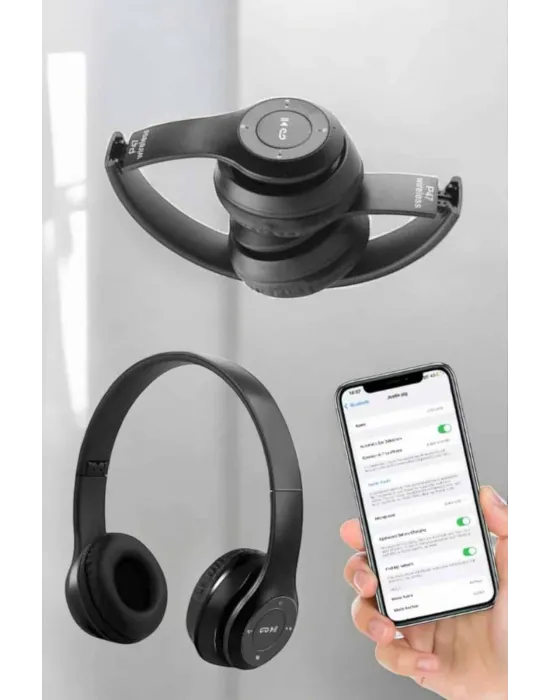 Ayarlanabilir Kafa Bandı İle Yüksek Performanslı Bluetooth Kulaklık