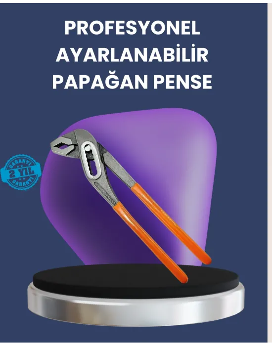 Ayarlanabilir Papağan Pense Çelik Gövde Profesyonel Kurbağacık