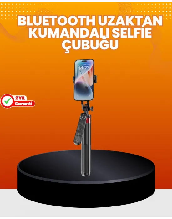 Ayarlanabilir Telefon Tripodu Selfie Stick Çok Açılı Çekim