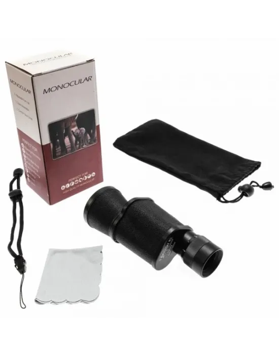 Baigish 10x40 Metal Deri Kaplamalı Rus Modeli Monoküler Dürbün