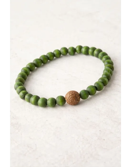 Bambu Ahşap Bileklik 8 mm