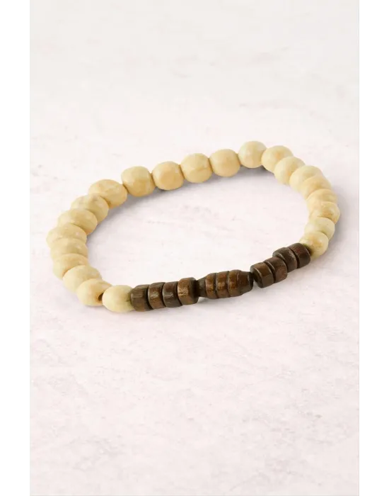 Bambu Ahşap Bileklik 8 mm