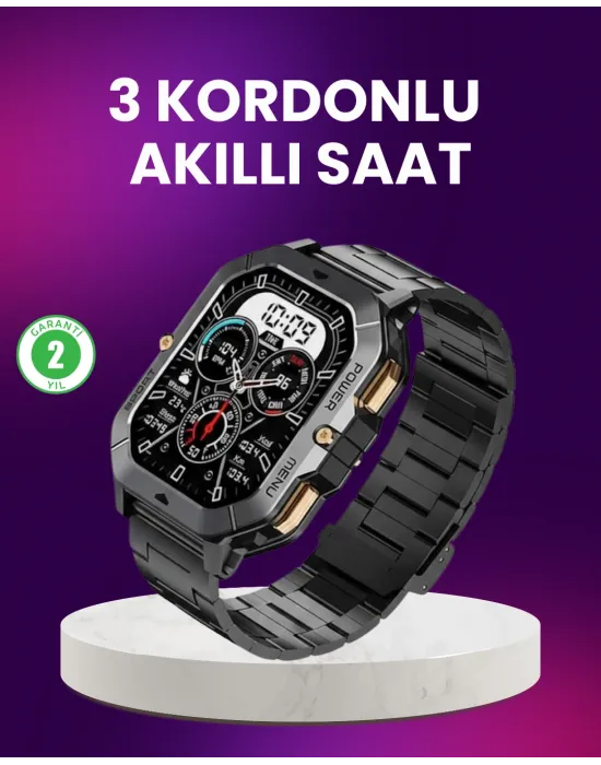 Bildirim Ve Spor Takipli Akıllı Saat