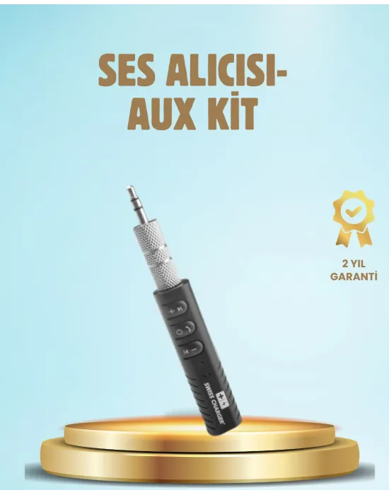 Bluetooth 4.1 Ses Alıcısı – Kablolu Cihazları Kablosuz Hale Getirin