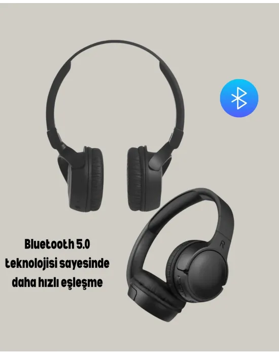 Bluetooth 5.0 Kablosuz Kulaklık-geniş Alan Kullanım