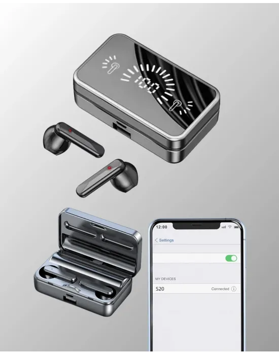 Bluetooth 5.1 Destekli  Bluetooth Kulaklık – Anc Ve Stereo Sesli