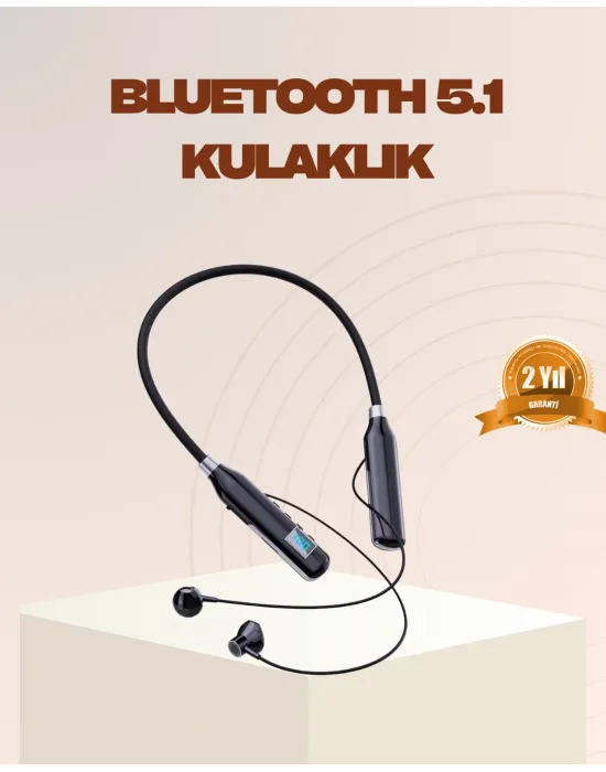 Bluetooth 5.1 Kablosuz Kulaklık – Net Ses Ve Güçlü Bağlantı
