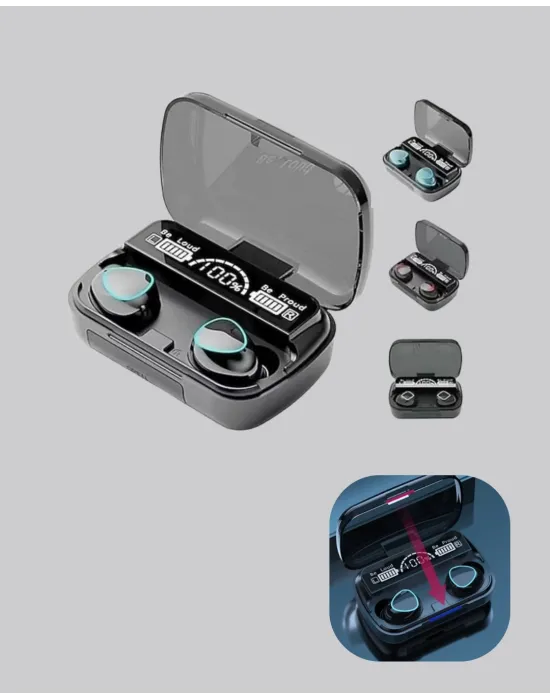 Bluetooth 5.1 M10 Tws Kulaklık Ergonomik Tasarım Yüksek Ses Kaliteli