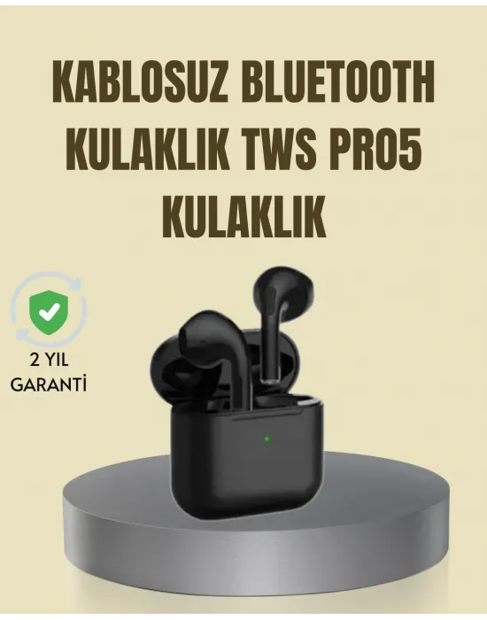 Bluetooth 5.1 Teknolojili Tws Pro 5 – Güçlü Ve Kararlı Bağlantı