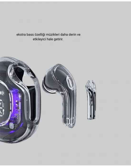 Bluetooth 5.3 Tws Kulaklık Gürültü Engelleyici Üçlü Mikrofonlu Ergonomik Tasarım