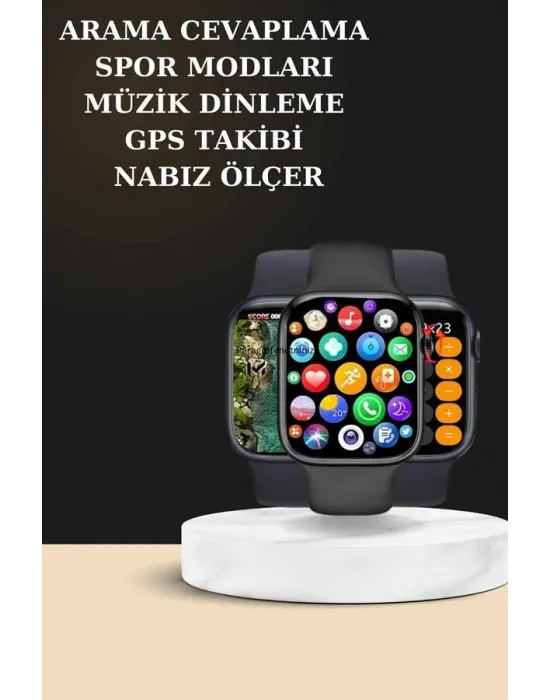 Bluetooth Bağlantılı Kablosuz Kulaklık Ve Yeni Nesil Akıllı Saat 5.0 Bluetooth