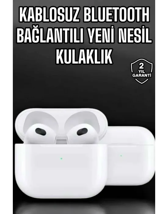 Bluetooth Kulaklık 3.nesil Kablosuz Uzun Pil Ömrü Dokunmatik Kontrol