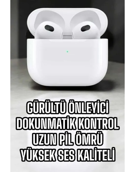 Bluetooth Kulaklık 3.nesil Kablosuz Uzun Pil Ömrü Dokunmatik Kontrol