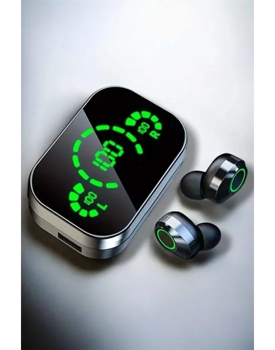 Bluetooth Kulaklık Çift Telefon Desteği Ve Suya Dayanıklı Powerbankli