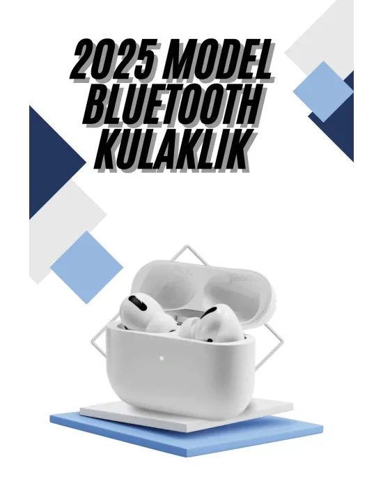 Bluetooth Kulaklık Kulak İçi Silikonlu Stereo Yüksek Ses Kaliteli Dokunmatik