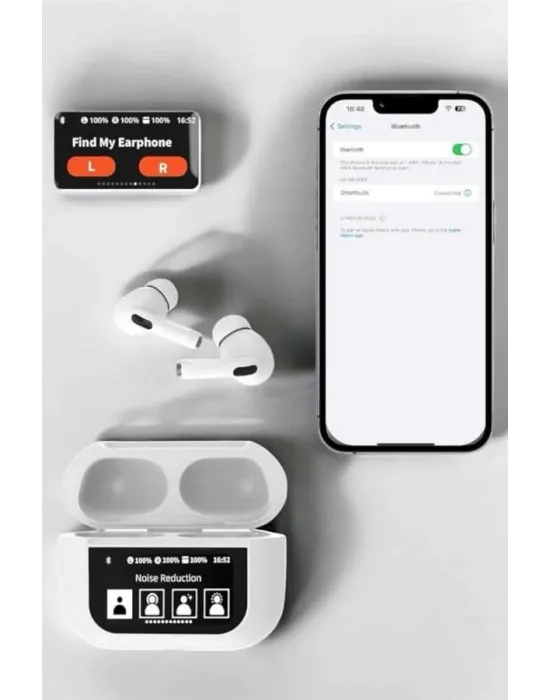 Bluetooth Kulaklık Kulakiçi Güçlü Ses Kaliteli Sesli Asistan