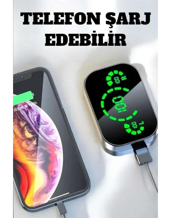 Bluetooth Kulaklık Mikrofonlu Dokunmatik Kontrol Anc Özelliği