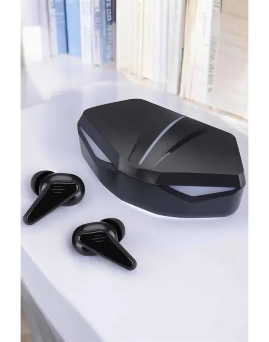 Bluetooth Oyuncu Kulaklığı Led Işıklı Kablosuz Anc Özelliği