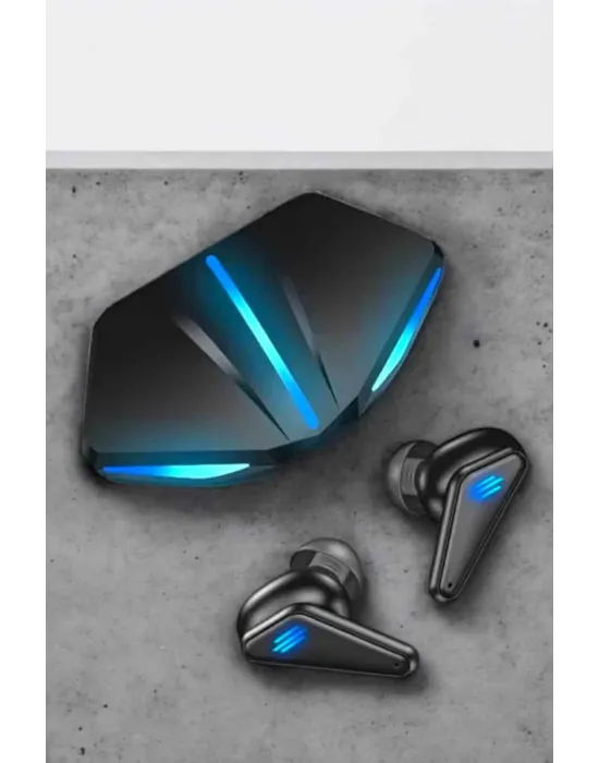 Bluetooth Oyuncu Kulaklığı Led Işıklı Kablosuz Anc Özelliği