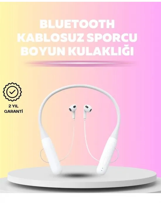 Boyun Askılı Kulaklık – 100 Saat Kullanım Süresi, Ergonomik Tasarım