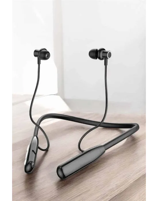 Boyun Bantlı Bluetooth Kulaklık Yüksek Ses Kaliteli 100 Saat Kulaklık
