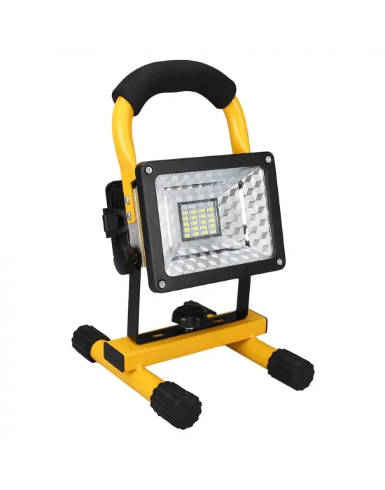 Br P30 Ip65 Waterproof 20led 30w Taşınabilir Şarjlı Led Projektör