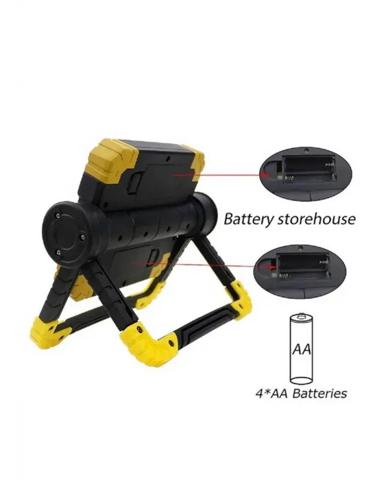 Br S100 30w Cob Led Usb Projektör El Feneri