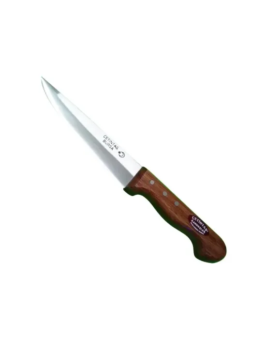 Bursa Kurban Ve Kasap Bıçağı No:2, 16 Cm, Ahşap Gül Sap
