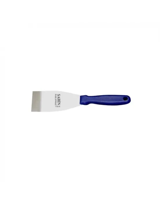Bursa Paslanmaz Gıda Spatulası No:4, 10 Cm - Plastik Sap