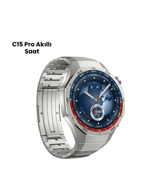C15 Pro Akıllı Saat