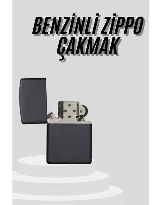 Çakmak Parlak Siyah Doldurulabilir Hedyelik Eşya