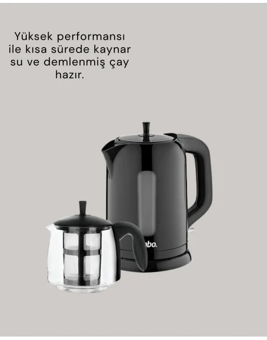 Cam Demlikli 20 Bardak Kapasiteli Elektrikli Çaycı
