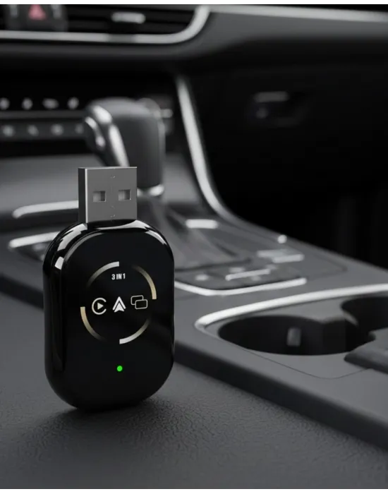 Carplay Destekli Araçlar İçin Kablosuz Android Auto Dönüştürücü